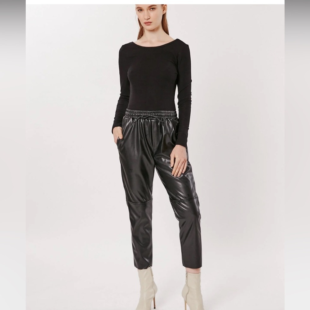 Deluc Faux Leather Pant